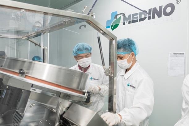 Medino khanh thanh nha may thuc pham bao ve suc khoe dat chuan GMP hinh anh