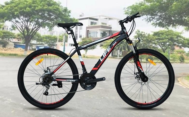 Life L26s - xe dap dia hinh chat luong ben bi, tam gia 3 trieu dong hinh anh