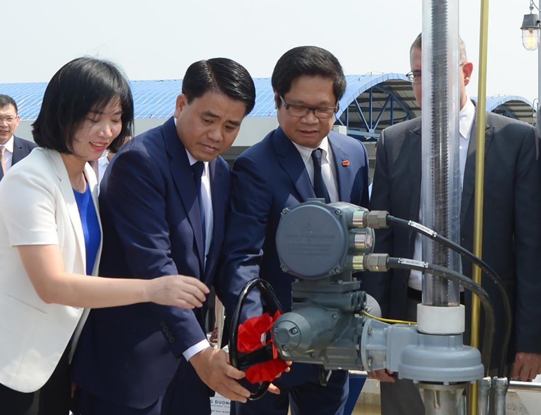 Chinh thuc hoan thanh giai doan I cua Nha may Nuoc mat song Duong hinh anh