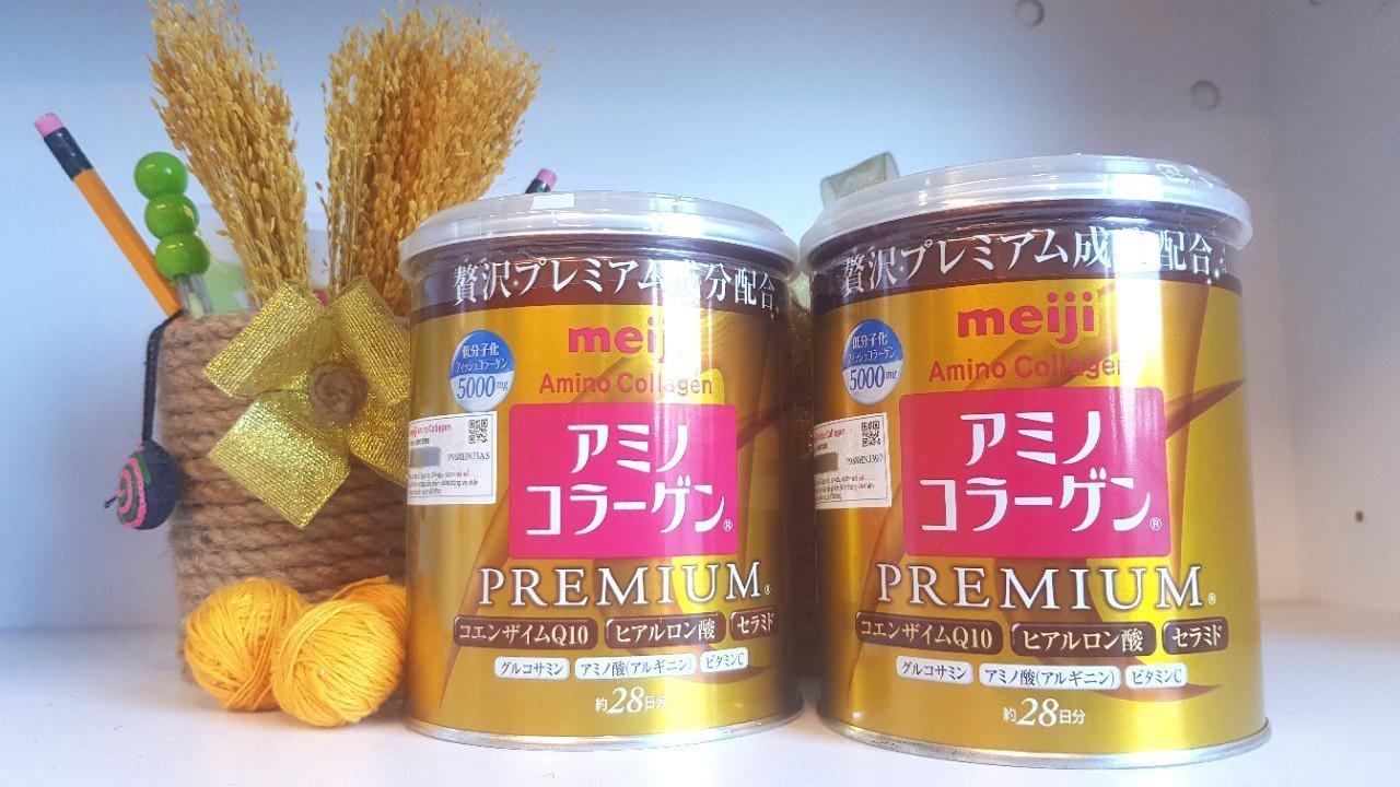 Vi sao phu nu trung nien tin dung sua Meiji Amino Collagen Premium? hinh anh