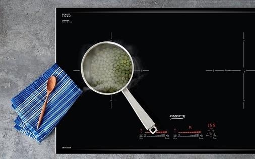 Chef's ra mat bep tu Inverter nhap khau Duc, gia duoi 20 trieu dong hinh anh