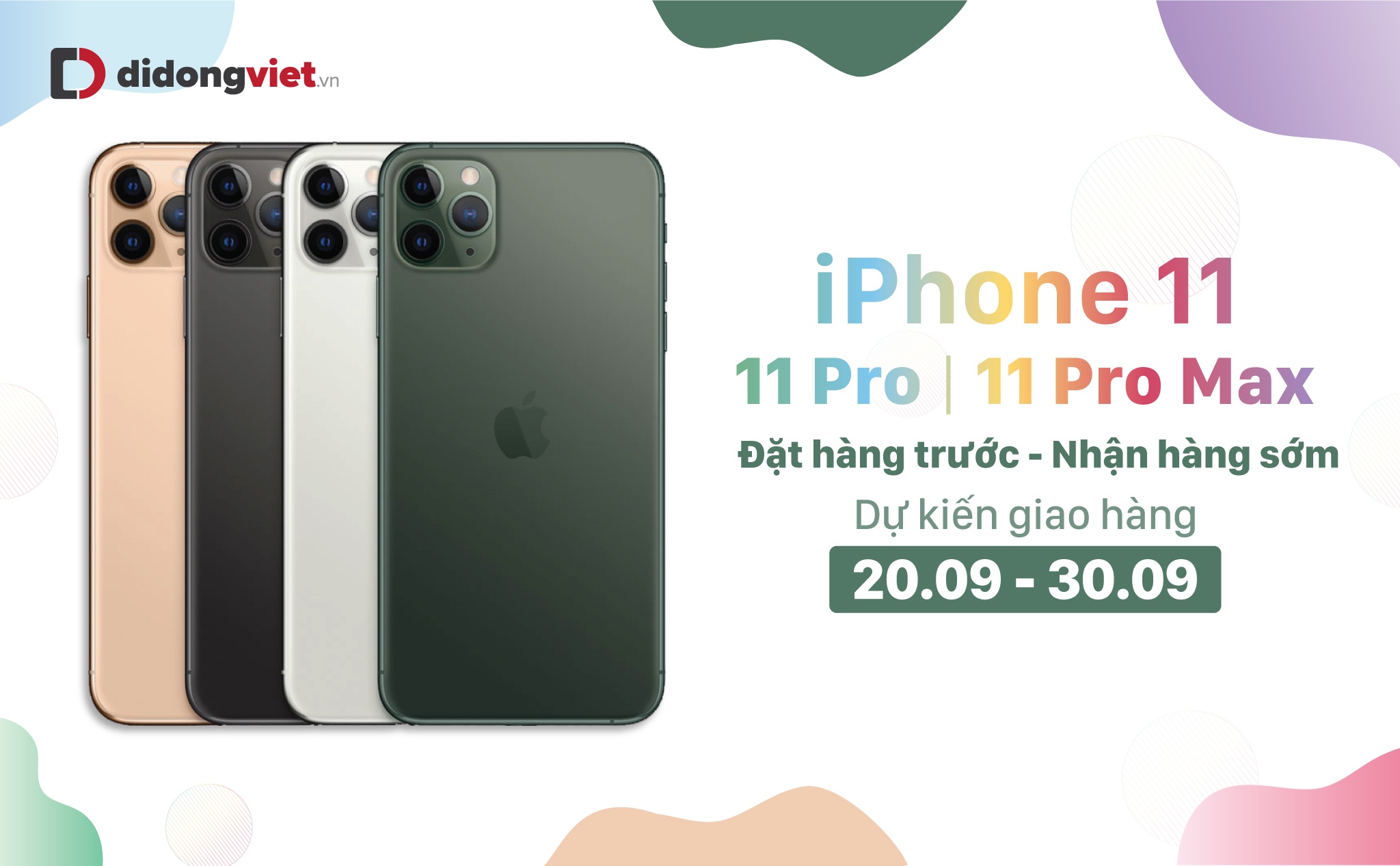 'Trade-in' dien thoai cu tau iPhone 11, Pro, Pro Max tai Di Dong Viet hinh anh