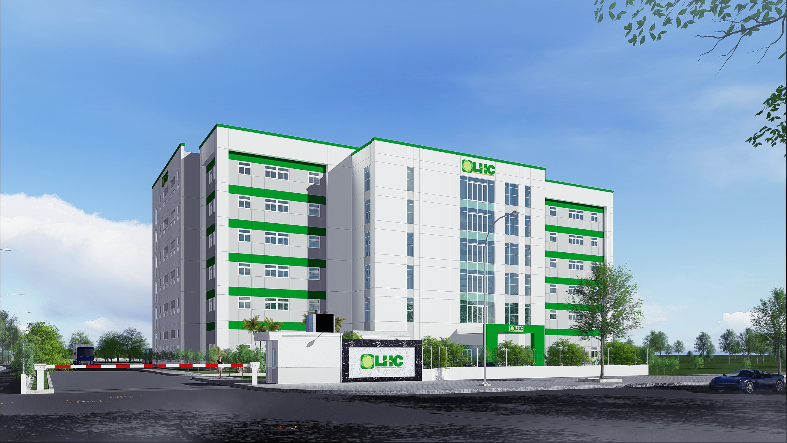 Nha xuong cao tang hut doanh nghiep nganh phu tro hinh anh