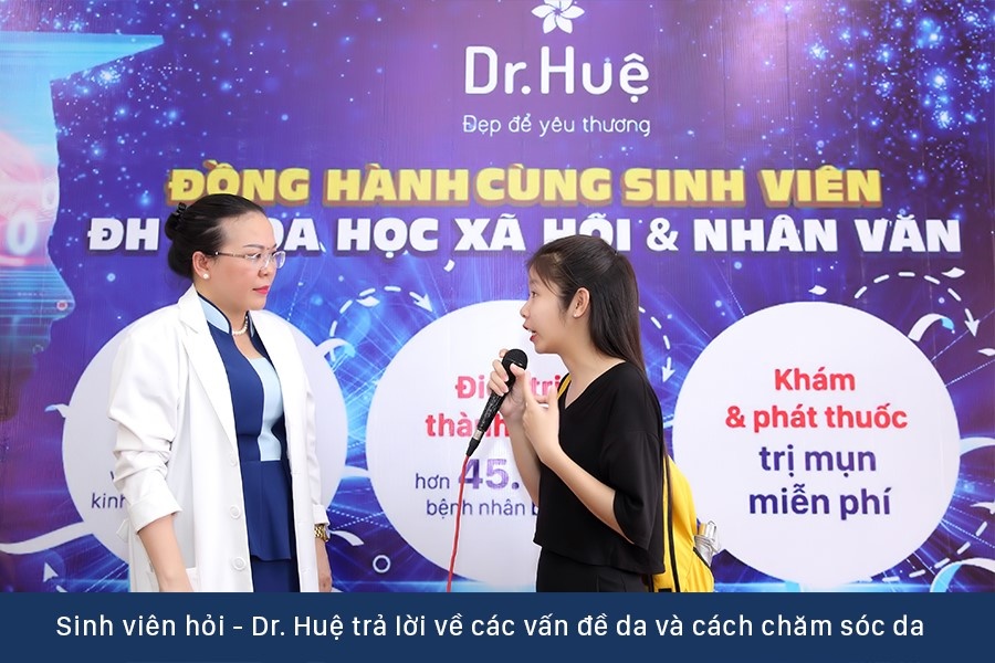 Trung tâm điều trị mụn Dr. Huệ ảnh 3 Trung tam dieu tri mun Dr. Hue anh 3