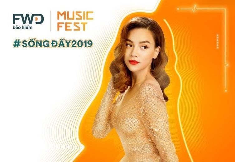 Ho Ngoc Ha, Son Tung M-TP tiep tuc hoi ngo tai 'FWD Music Fest' hinh anh