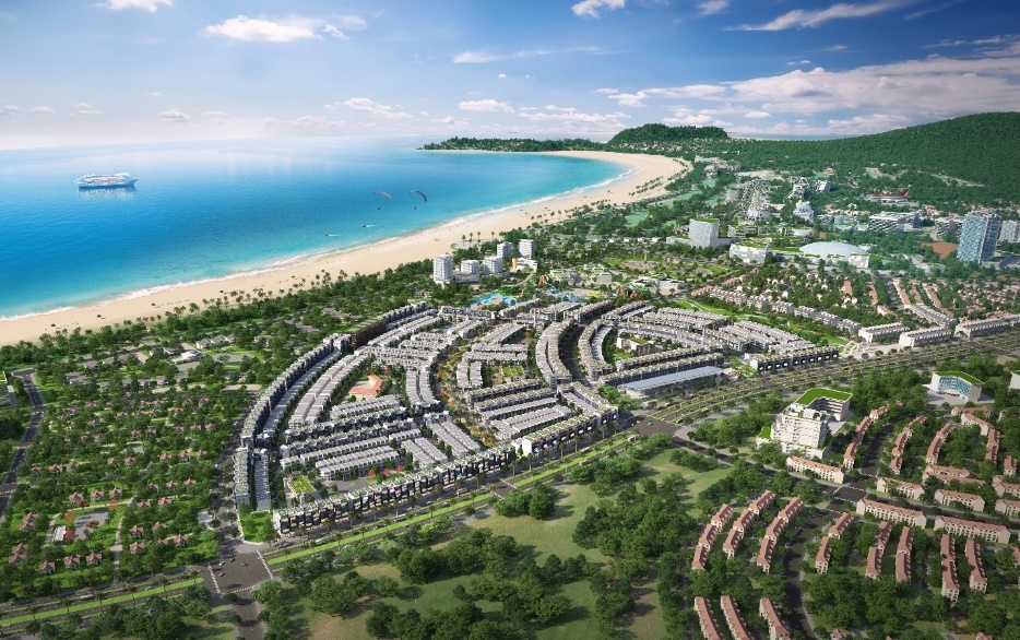 Don bay du lich nang tam gia tri bat dong san Quy Nhon hinh anh