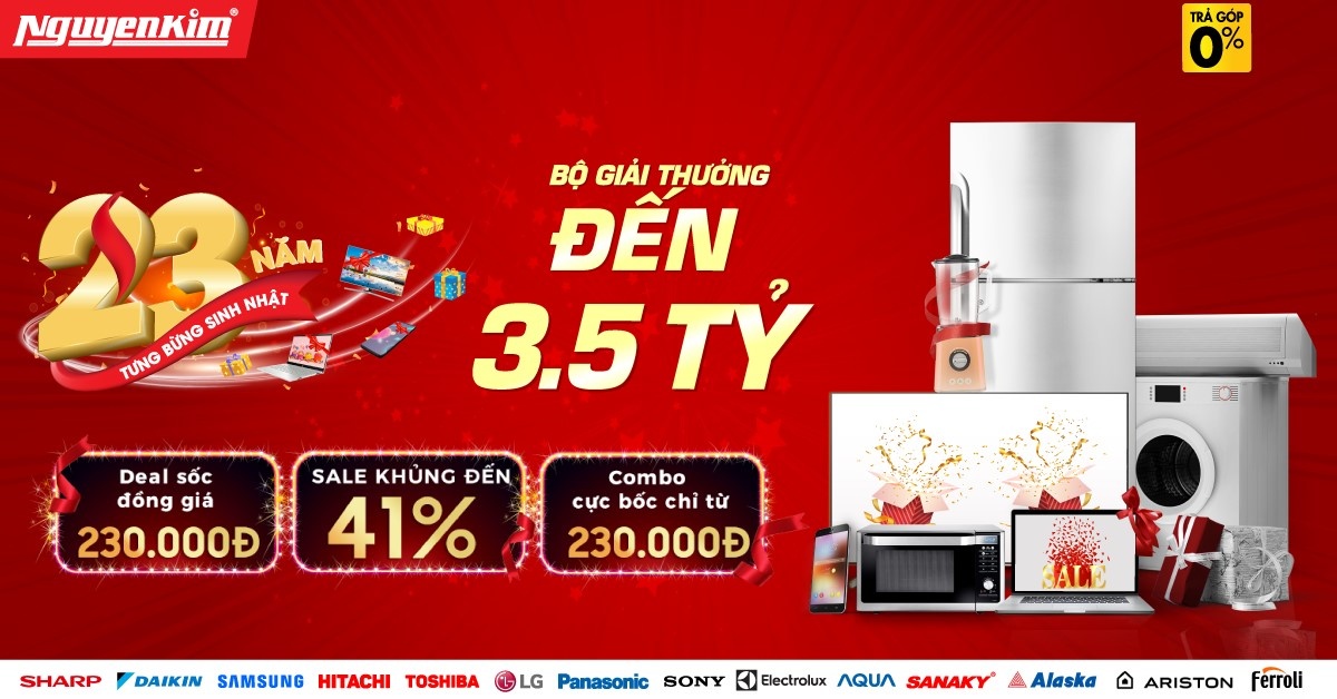 Dai tiec sinh nhat 23 nam Nguyen Kim anh 1