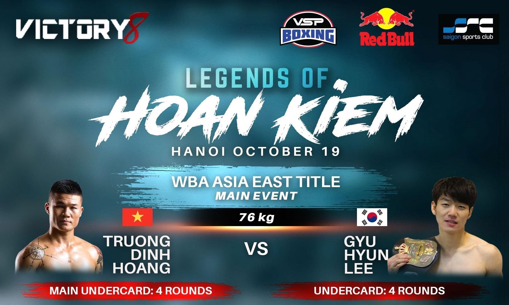 Dai WBA Dong A den Viet Nam tai su kien boxing Huyen thoai Hoan Kiem hinh anh