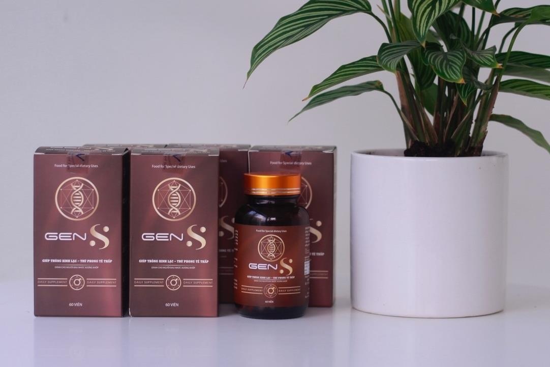 Gen S - san pham thao duoc ho tro cai thien dau nhuc xuong khop hinh anh