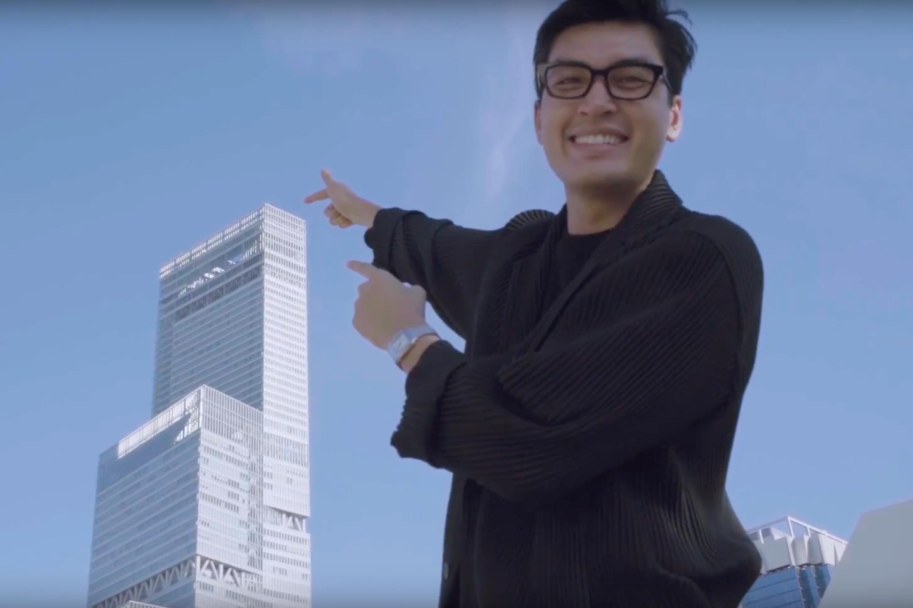 Cung chu Dai pha dao toa thap cao nhat Nhat Ban hinh anh