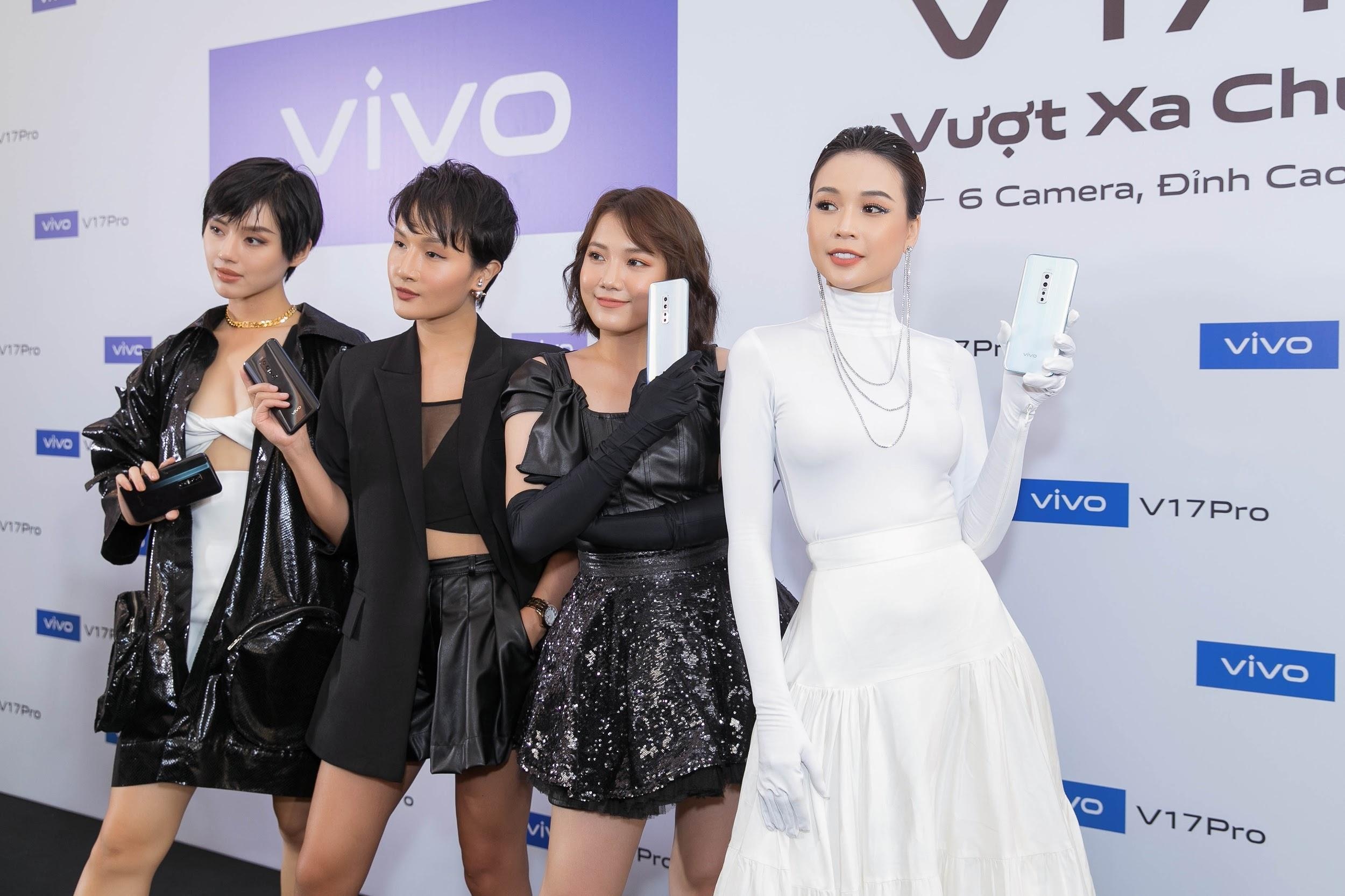 Ra mat V17 Pro, vivo tham vong khang dinh vi the o phan khuc tam trung hinh anh