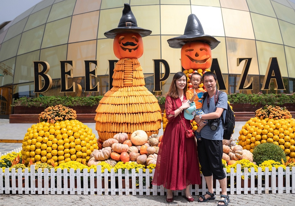 Sun World Ba Na Hills nhan giai thuong 'Cong vien chu de hang dau VN' hinh anh