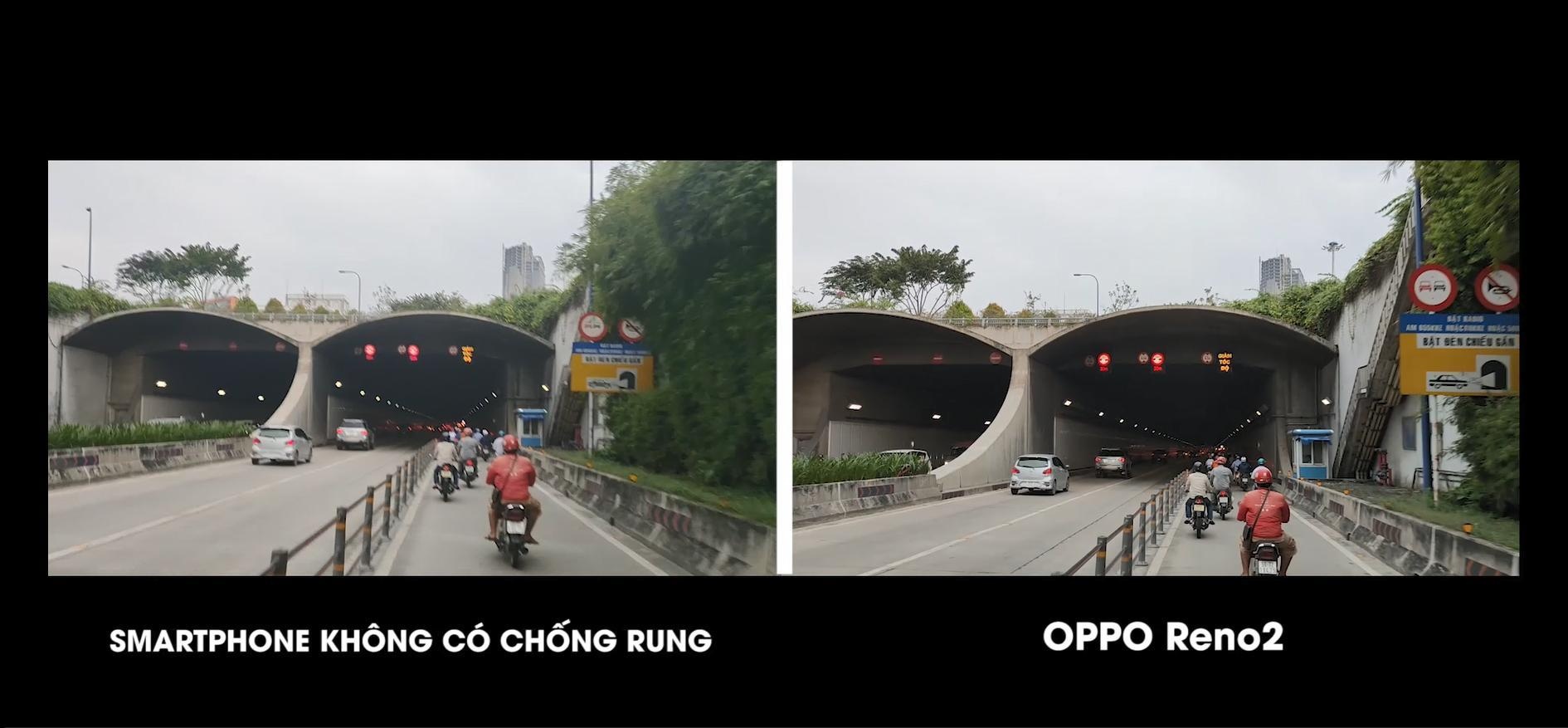 Video - Thu kha nang chong rung khi quay clip cua Reno2 hinh anh