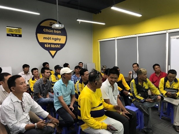 'be' trao 4.000 goi bao hiem suc khoe cao cap cho tai xe cong nghe hinh anh