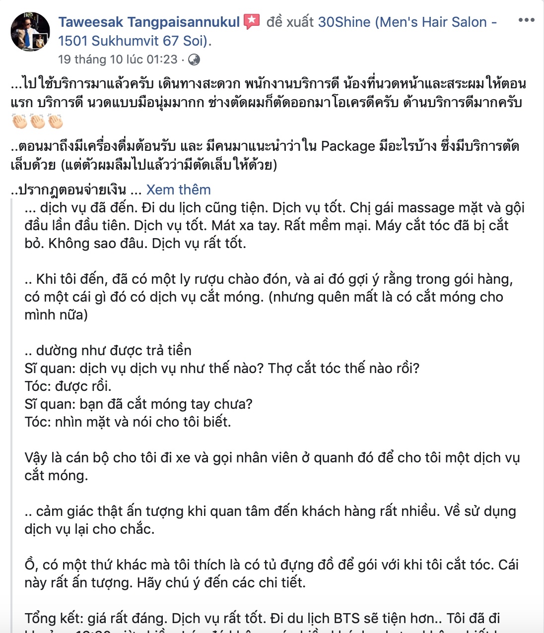 30Shine Thai Lan anh 3