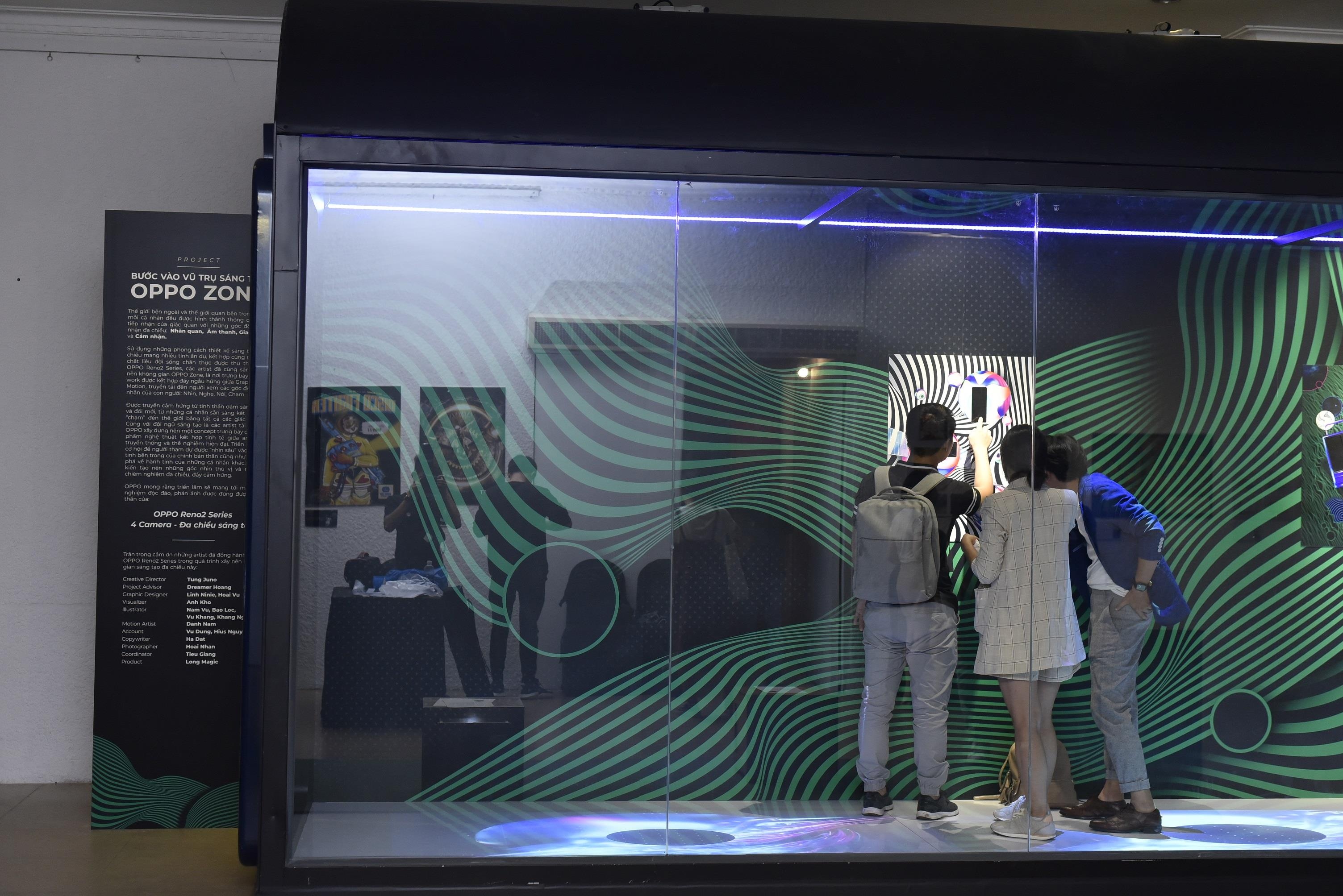 Video - Gioi tre thich thu voi tac pham nghe thuat tu Reno2 hinh anh