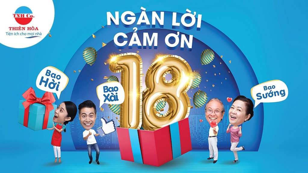 Dien may Thien Hoa uu dai den 40% dip sinh nhat 18 tuoi hinh anh