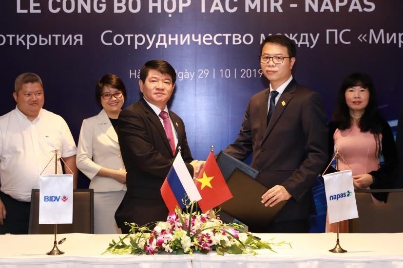 BIDV chap nhan thanh toan the MIR tren POS hinh anh