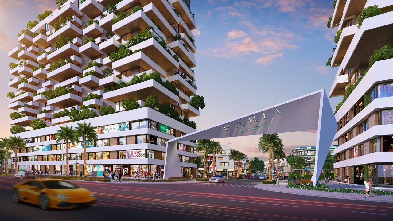 Baria Residence - rong 7,7 ha, bao quanh boi 'tu giac kim cuong' hinh anh