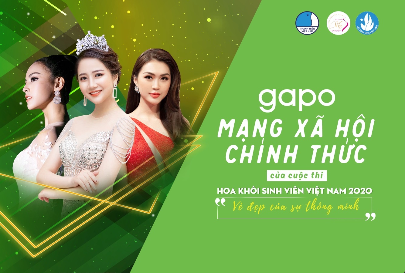 Gapo - mang xa hoi chinh thuc cua Hoa khoi sinh vien Viet Nam 2020 hinh anh