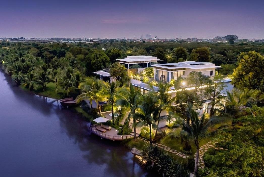 Nhung tien ich dang cap tai 'biet thu dao' trieu do hinh anh