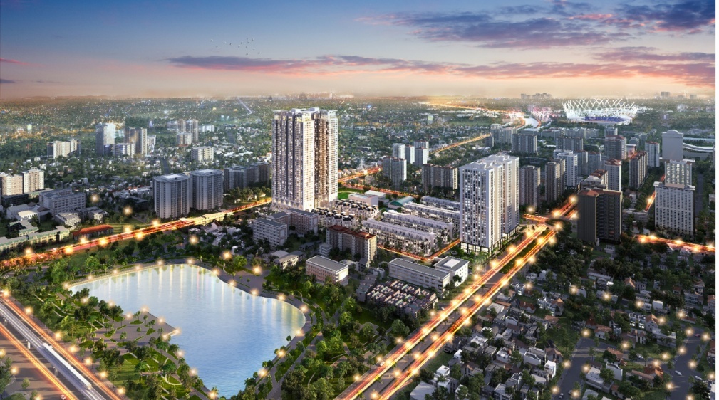 Cau vuot cung thuc day bat dong san Ha Noi tang nhiet hinh anh