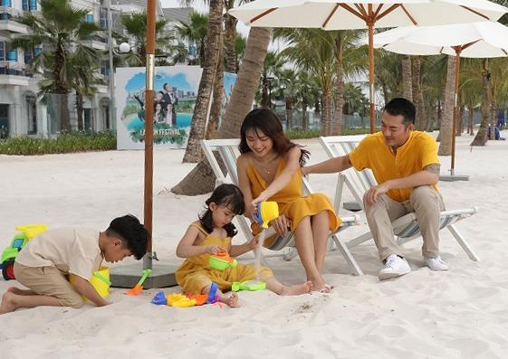 Cu dan Vinhomes Ocean Park trai nghiem tien ich truoc ngay nhan nha hinh anh