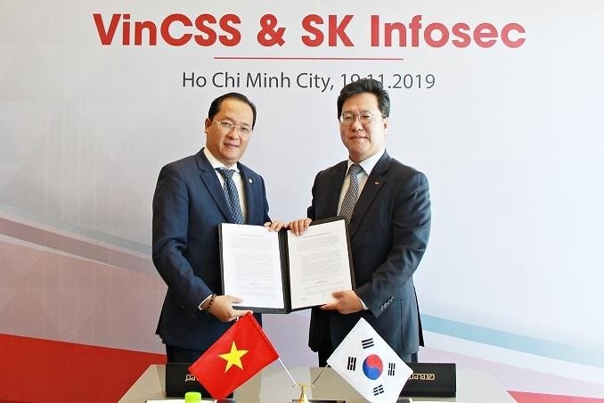 VinCSS ky thoa thuan hop tac an ninh mang voi SK Infosec hinh anh