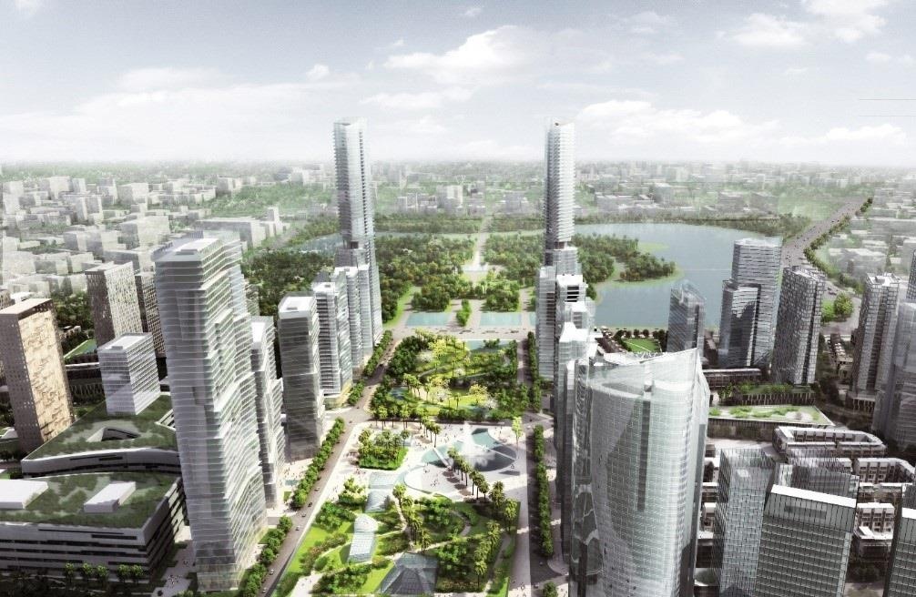 Suc hut cua du an The Manor Central Park phia tay nam Ha Noi hinh anh