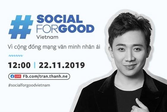 Tran Thanh va dan sao Viet hoi tu tai #SocialForGood hinh anh