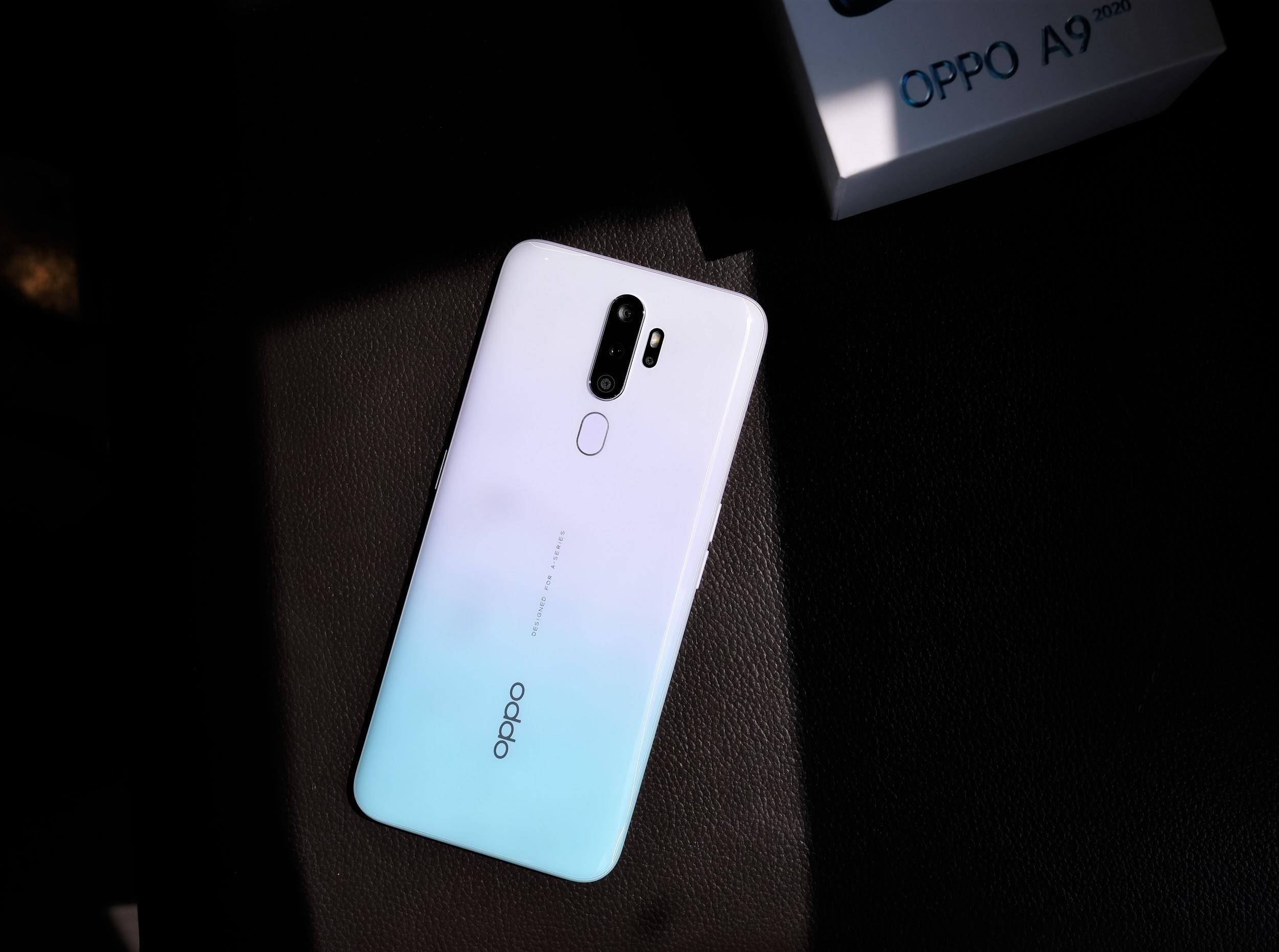 Oppo A9 2020 co them mau trang ngoc thach, gia 6,9 trieu dong hinh anh