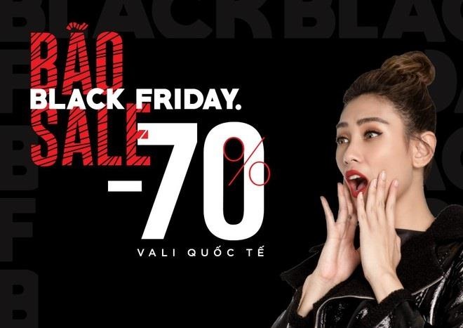 Chuoi cua hang hanh ly Lug dong nghet khach dip Black Friday hinh anh