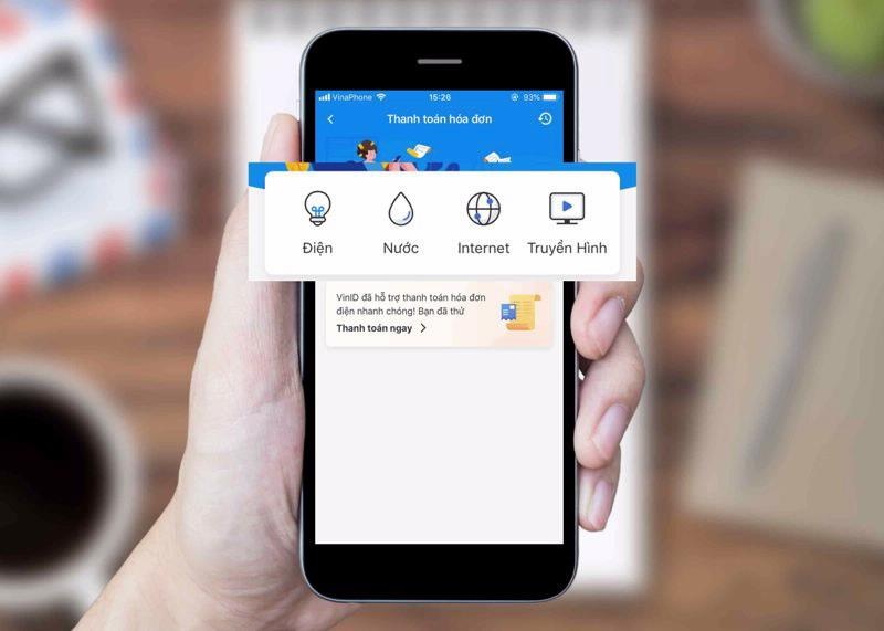 Uu dai 500.000 dong khi thanh toan hoa don dien nuoc bang VinID Pay hinh anh