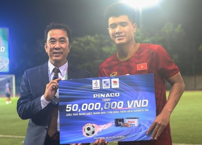 Pinaco tang thuong cho tat ca VDV doat huy chuong vang SEA Games 2019 hinh anh