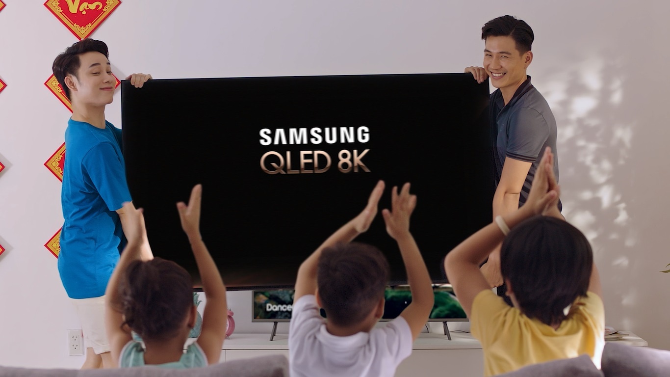 an Tet lon voi TV QLED Samsung anh 6