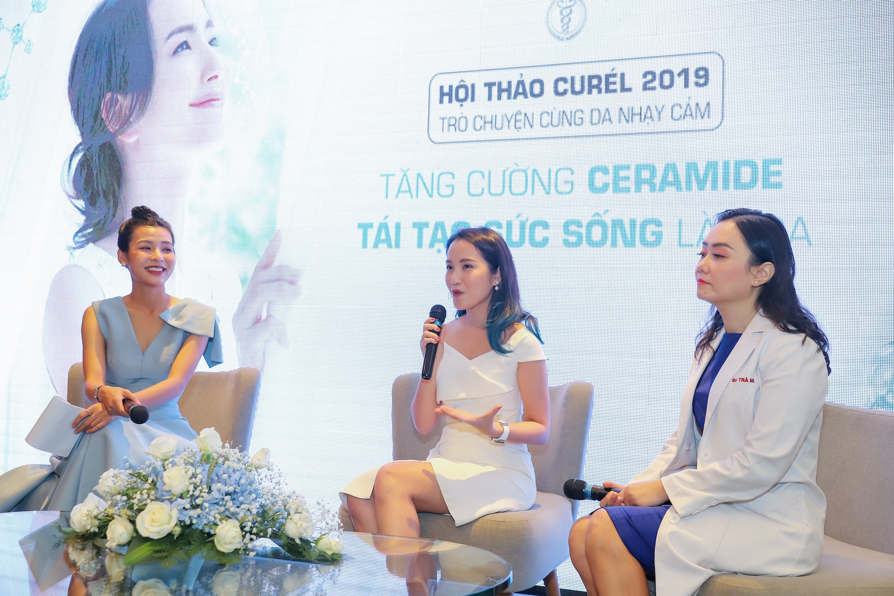 Tro chuyen ve lan da nhay cam tai hoi thao Curel hinh anh