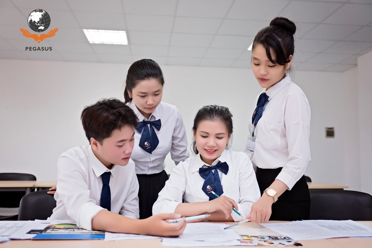 Cao dang Quoc te Pegasus anh 1