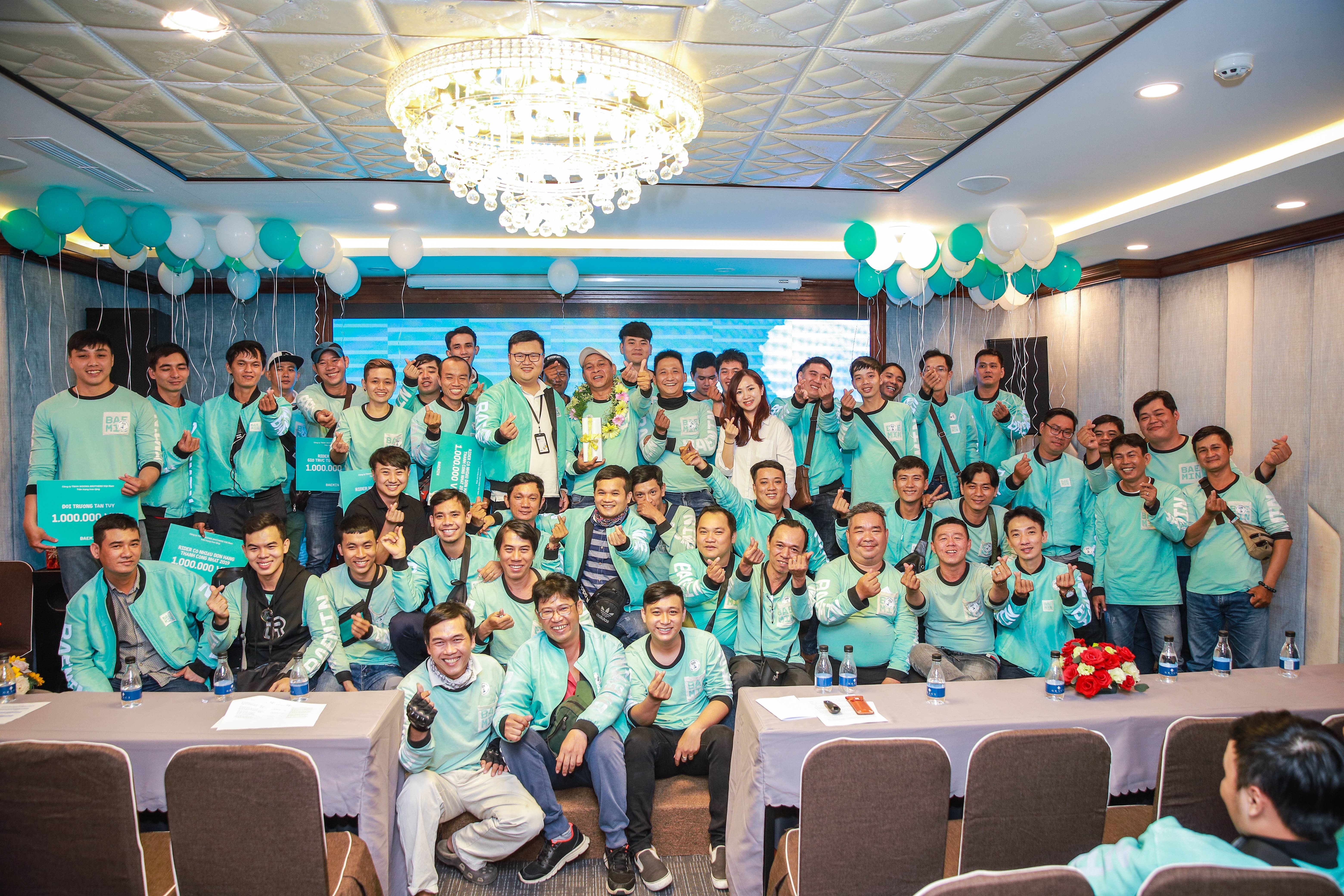 Nhieu tai xe Baemin quy tu tai 'Hanh trinh chia se 2019' hinh anh