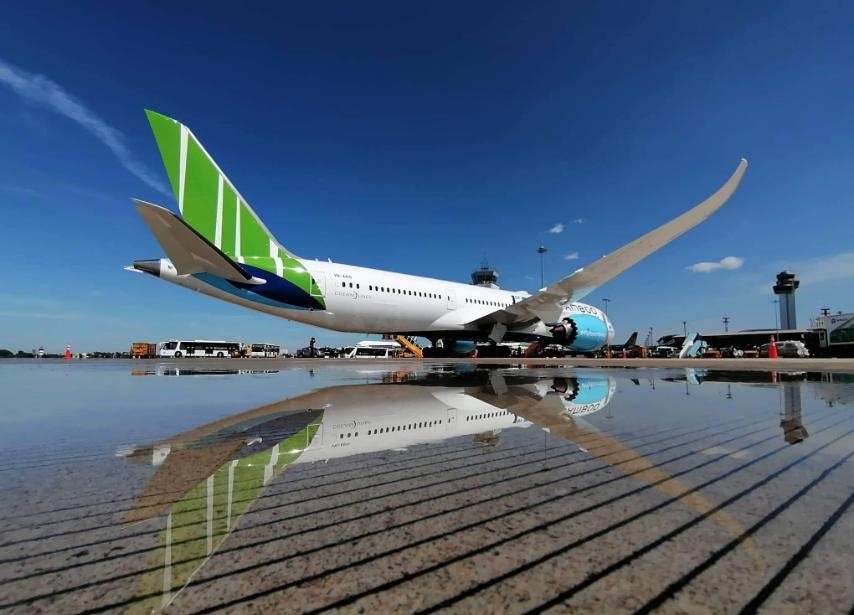 Bamboo Airways khai thac may bay than rong Boeing 787-9 Dreamliner hinh anh