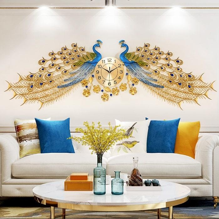 dong ho treo tuong nghe thuat anh 2