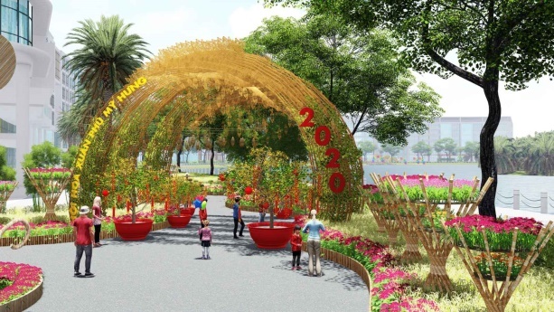 Hội hoa xuân 2020 ảnh 1 Hoi hoa xuan 2020 anh 1