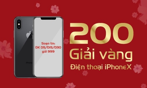 Co hoi trung iPhone X khi vui xuan don loc cung MobiFone hinh anh