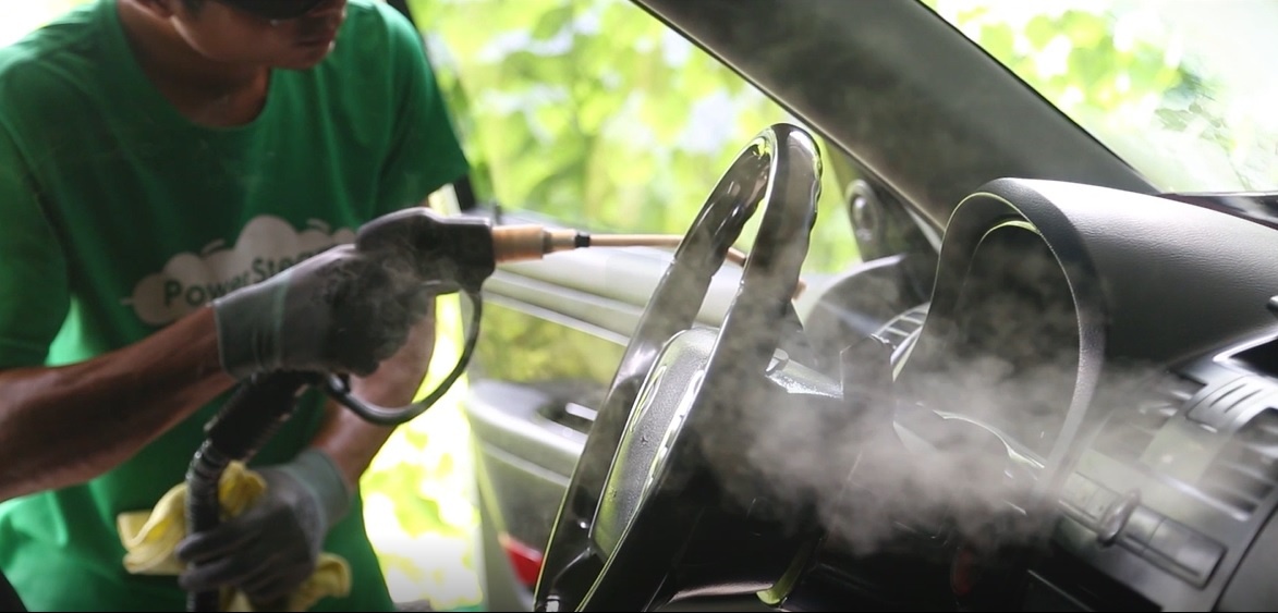 PowerSteam - cong nghe rua xe diet khuan thoi 4.0 hinh anh