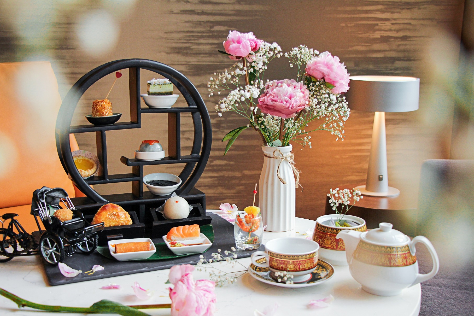 tiec tra tai Sheraton Saigon anh 1