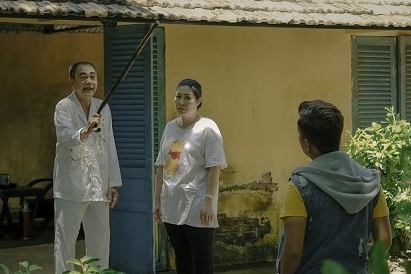 Truong Giang va dao dien Quang Huy an y trong phim moi hinh anh