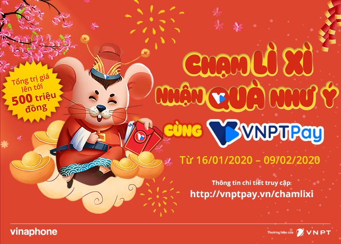 Nhan li xi cua VNPT Pay theo phong cach 'cham 4.0' hinh anh