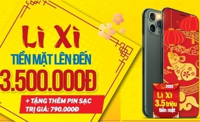 Dau xuan den MediaMart nhan li xi hap dan hinh anh