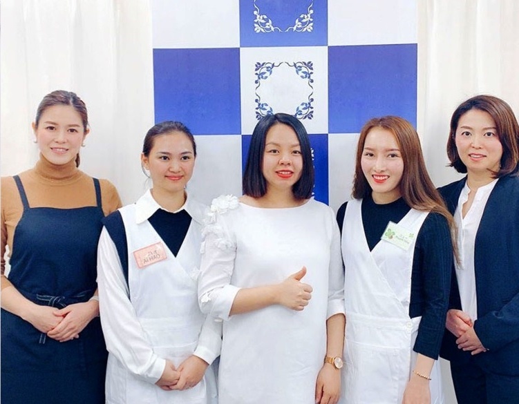 Hoc vien spa Thanh Huyen moi chuyen gia quoc te truc tiep giang day hinh anh