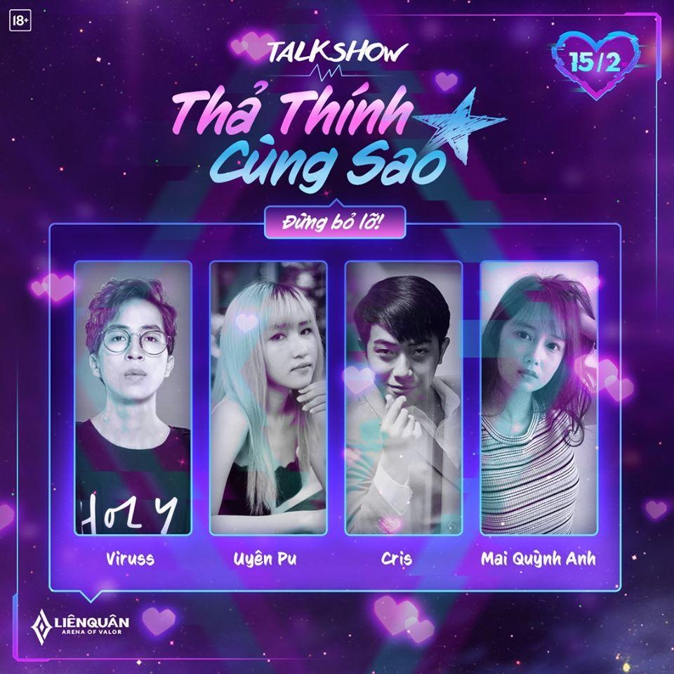 Thả thính cùng sao ảnh 1 Tha thinh cung sao anh 1