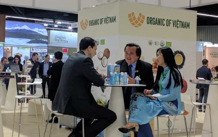 Hoi cho Biofach quang ba san pham huu co Viet den thi truong quoc te hinh anh